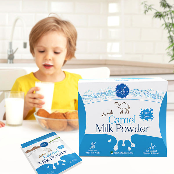 Camel Milk Powder Sachet | Freeze Dried | 20 g Each | 25 Sachet | 500 g