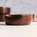 Wooden Bowl | Mango Wood | Brown | Set of 2