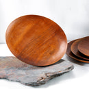 Wooden Plates | Brown | Set of 4