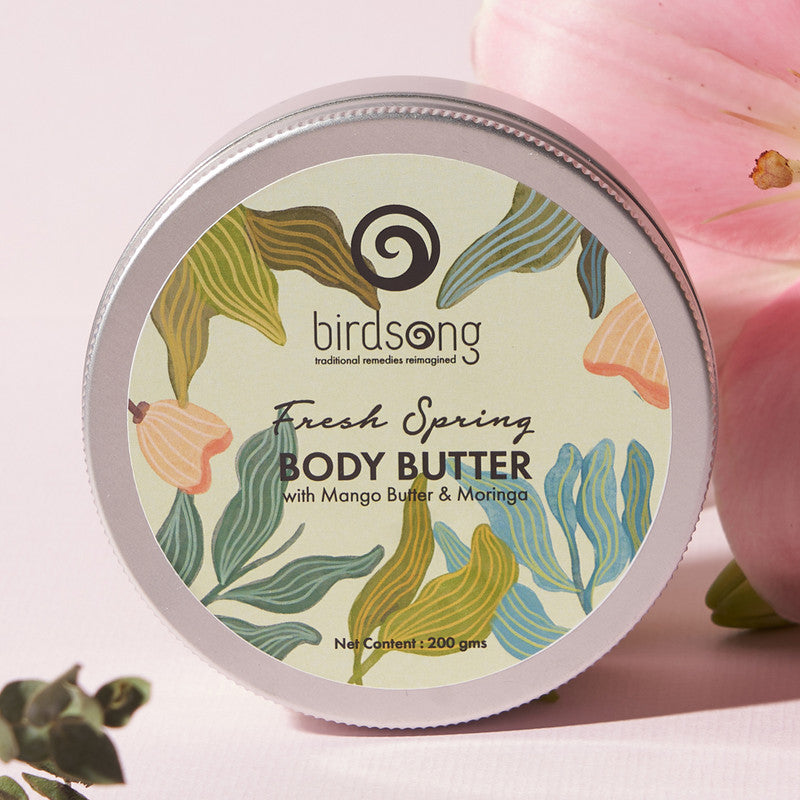 Body Butter | Fresh Spring | Mango Butter & Moringa | 200 g