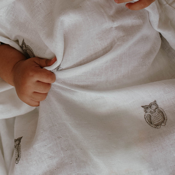 Cotton Baby Swaddle | Printed | Set of 2 | 99 x 99 cm