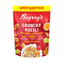 Bagrry's Muesli | Crunchy | 40% Fibre Rich Oats with Bran | Breakfast Cereal | Source of Protein | 750 g