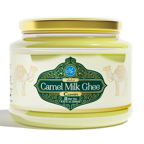 A2 Camel Milk Ghee with Cumin | Better Digestion and Immunity | Pure & Natural | 250 ml