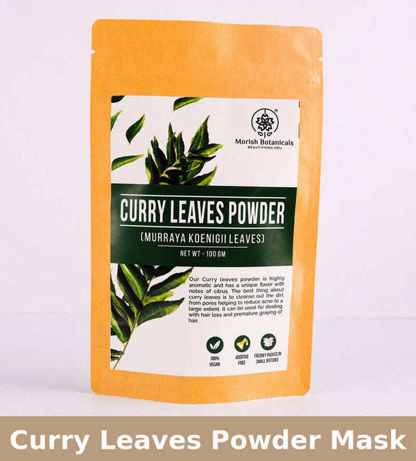 Curry Leaves Powder Mask | 100% Vegan | 100 g