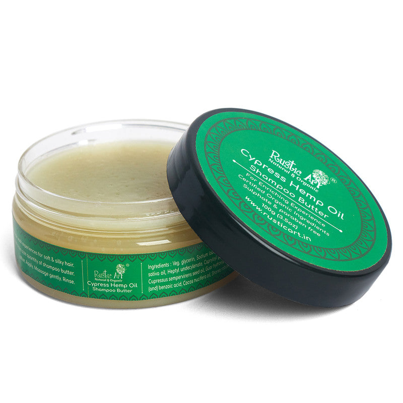 Shampoo Butter | Hair Nourishment | Cypress Hemp Oil | 100 g