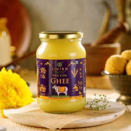 A2 Cow Ghee | 500 ml | Golden Danedar Desi Ghee