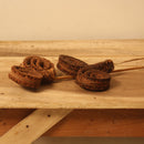 Dried & Preserved Palm Ring | Set of 4