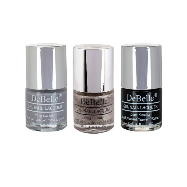 Gel Nail Polish | Smokey Pastels | 8 ml | Pack of 3 | Cruelty Free