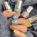 Gel Nail Polish | Banana Chocochip Pastels | 8 ml | Pack of 4 | Cruelty Free.