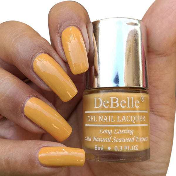 Gel Nail Polish | Banana Chocochip Pastels | 8 ml | Pack of 4 | Cruelty Free.