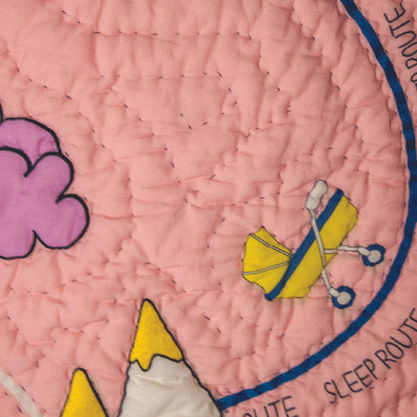 Cotton Cozy Quilt for Kids | Pink