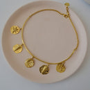 Brass Choker Necklace | Gold Plated