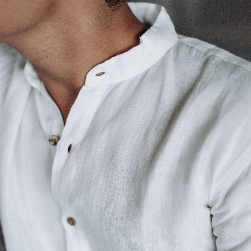 White Linen Shirt | White