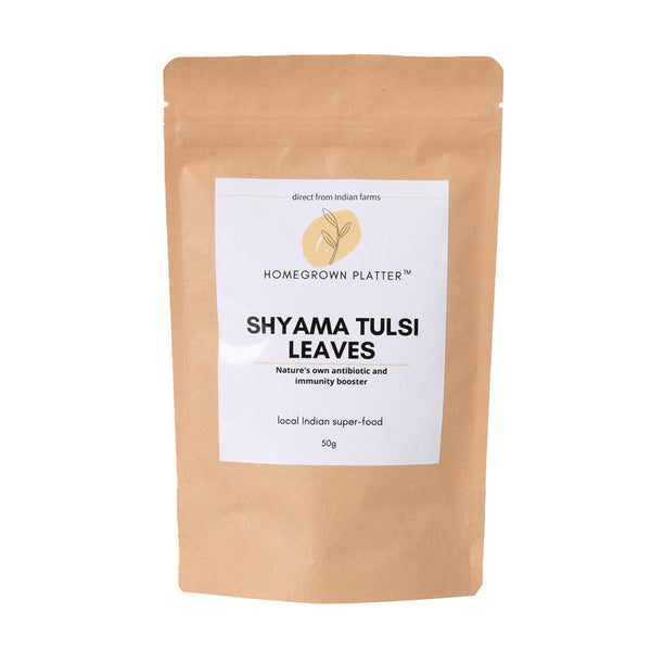 Dried Shyama Tulsi Leaves | Immunity Booster | 50 g