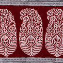 Festive Wear | Cotton Hand Block Printed Bagh Saree | Red