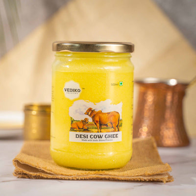 A2 Cow Ghee | Processed with Vedic Bilona | 500 ml