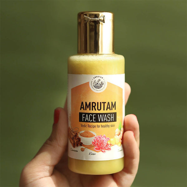 Amrutam Natural Face Wash for Healthy Skin | 100 ml