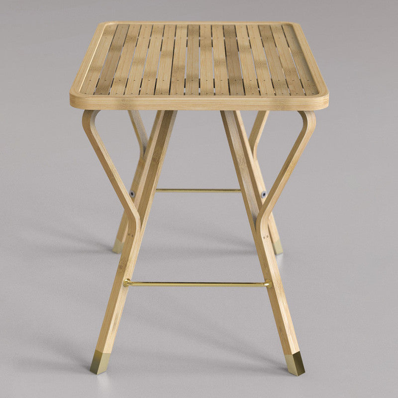 Bamboo & Brass Deer Table