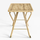 Bamboo & Brass Deer Table