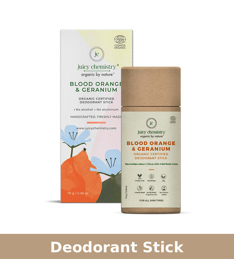 Deodorant Stick | Blood Orange & Geranium | 70 g