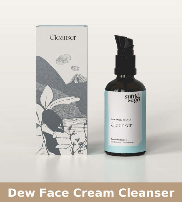 Dew Face Cream Cleanser | Dry & Sensitive Skin | 100 ml