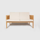 Bamboo Double Sofa | Natural