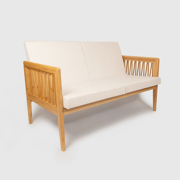 Bamboo Double Sofa | Natural