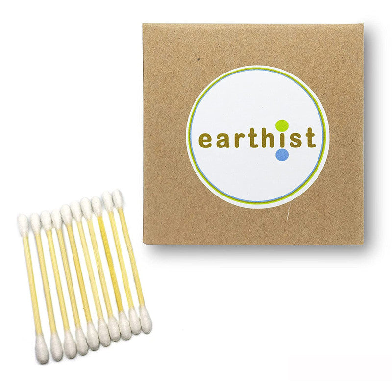 Bamboo & Cotton Ear Swabs | 80 Pcs | Set of 3