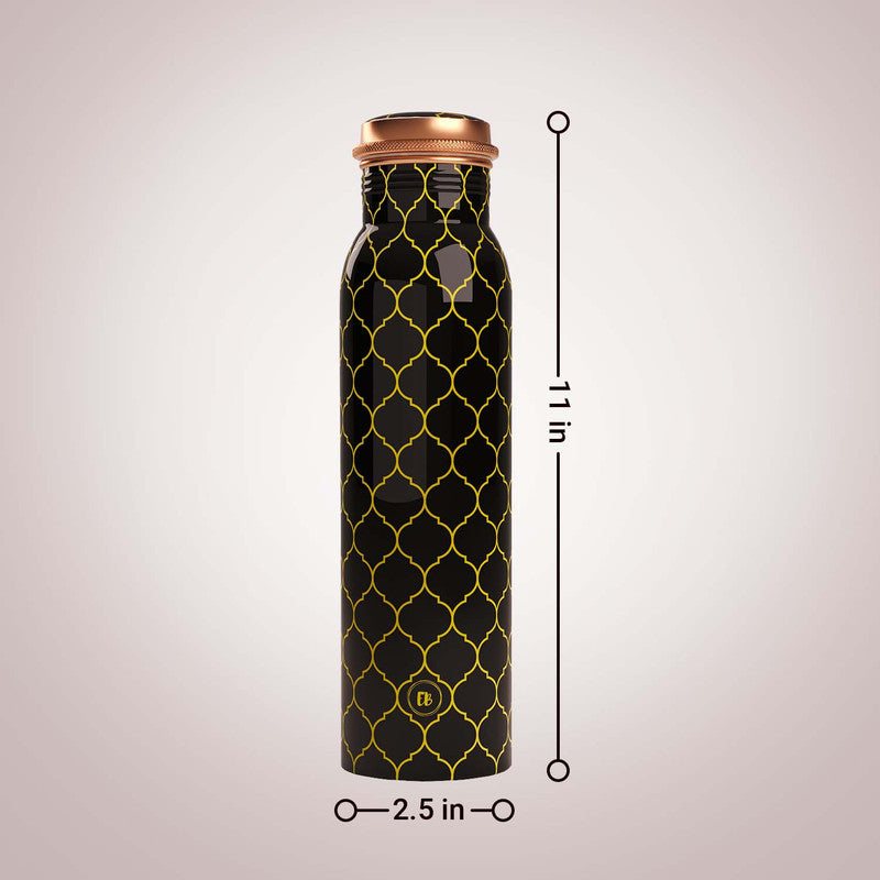 Copper Bottle | Black | 900 ml