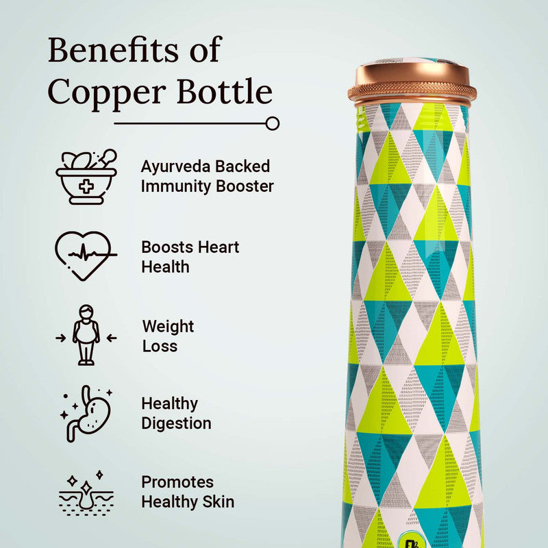 Copper Bottle | Green | 750 ml