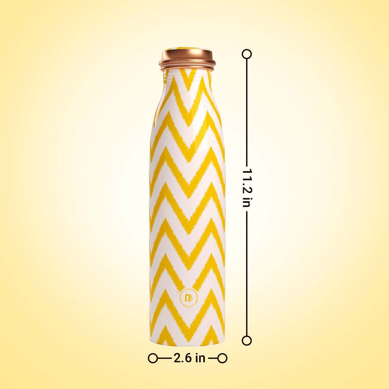 Copper Bottle | Yellow | 950 ml
