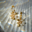 Earrings for Women | Real Pearls | 24K Gold Plated