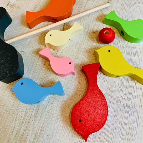 Wooden Stacking Toy for Kids | Bird Toy