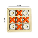 Wooden Toys for Kids | Tic Tac Toe Board Game | 10 Pcs