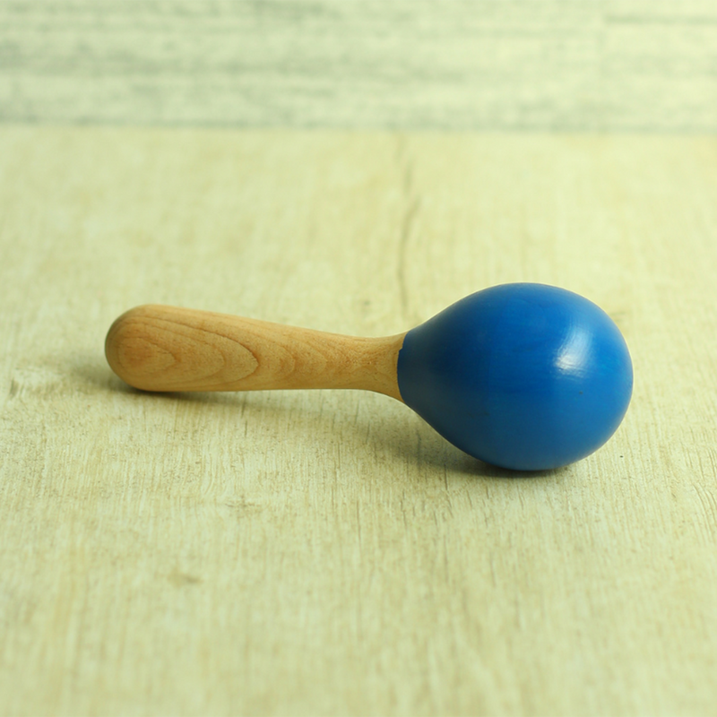 Wooden Baby Rattle | Marcaras | Multicolour.