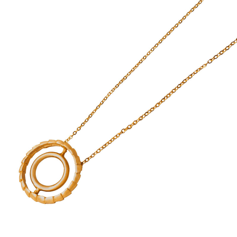 Brass Jewellery | Gold Plated Pendant with Chain