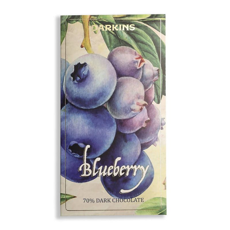 Dark Chocolate with Blueberries | Vegan | Pack of 2