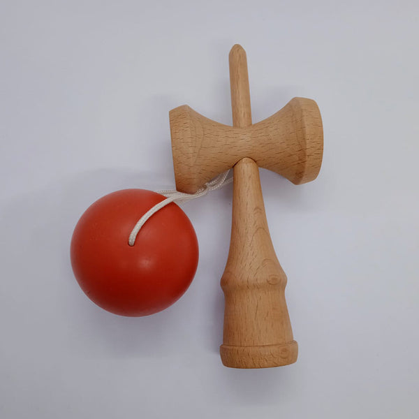 Wooden Toys for Kids | Cup and Ball Toy | Kendama Toy | Red