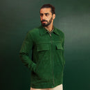 Jackets For Men | Organic Corduroy Jacket | Green