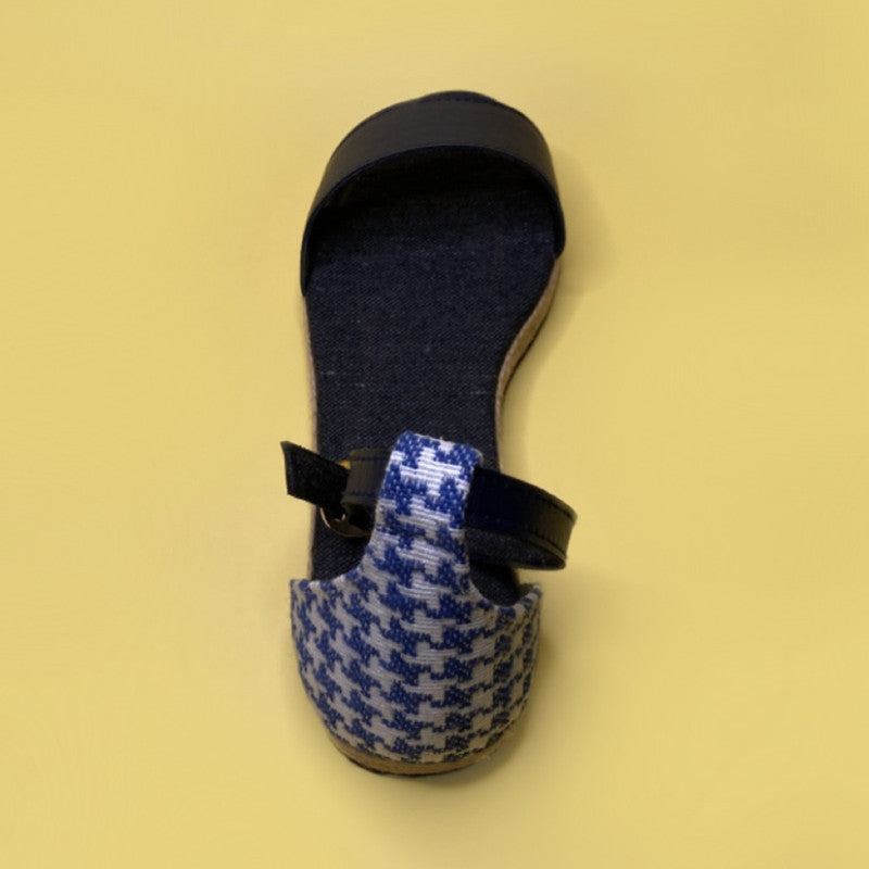 Cactus Leather Sandals for Women | Blue