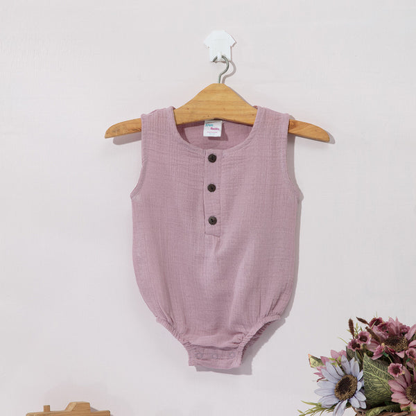 Organic Cotton Baby Onesie| Lilac