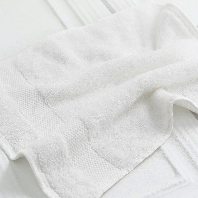 Organic Cotton Face Towel | Set of 3| White