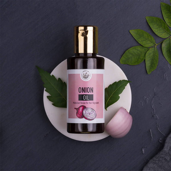 Onion Oil | Hair Regrowth | Amrutam | 100 ml