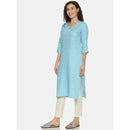 Women's Hemp Straight Long Kurta