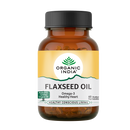 Organic India Flaxseed Oil Capsules | Reduce High Cholesterol | 60 Capsules