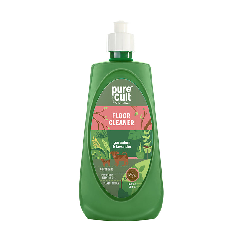 Floor Cleaner | Geranium & Lavender | Eco Friendly | 500 ml