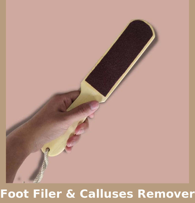 Foot Filer & Calluses Remover | Pine Wood