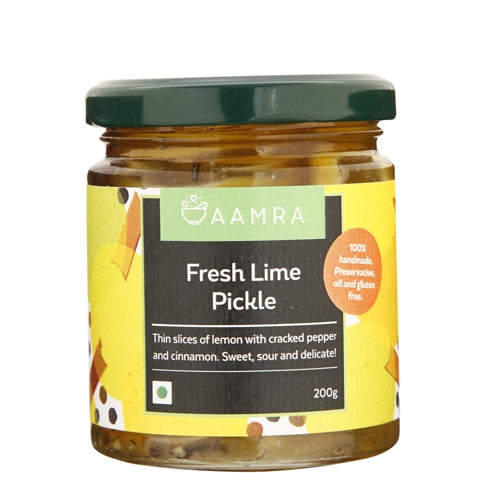 Oil Free | Fresh Lime Pickle | 200 g