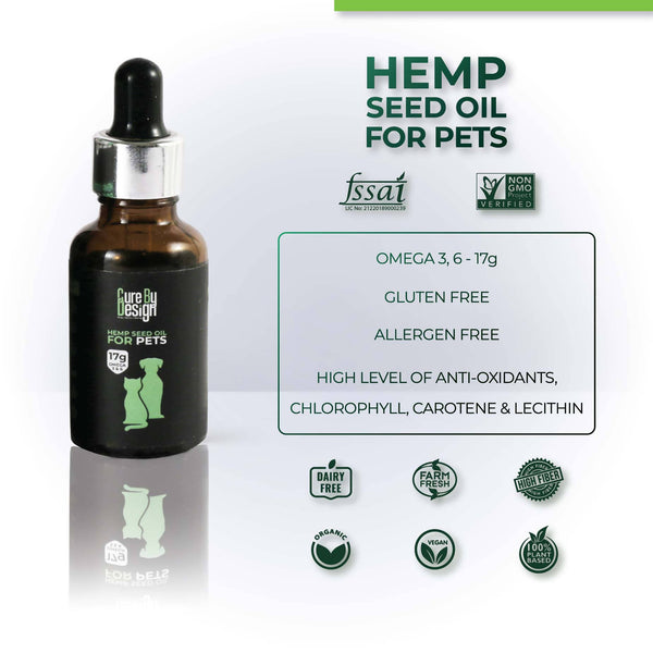 Hemp Seed Oil For Pets | 30 ml