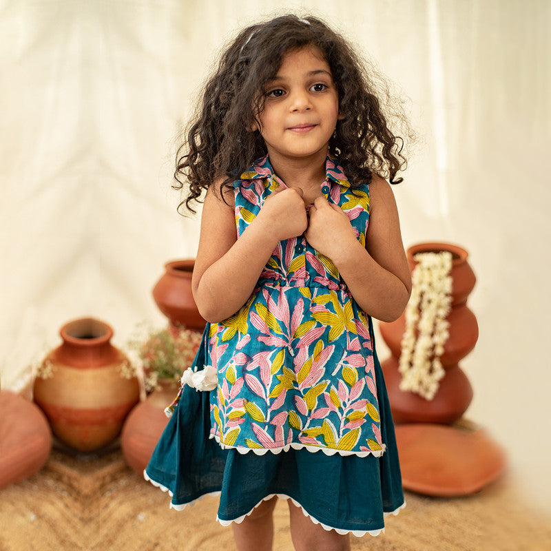 Cotton Dress for Girls | Multicolour